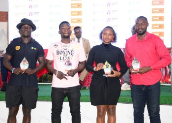 Allan Okello, Hassan Alwi, Ukasha Matovu and Yasin Wasswa Honoured at June ForteBet Real Stars Awards