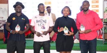 Allan Okello, Hassan Alwi, Ukasha Matovu and Yasin Wasswa Honoured at June ForteBet Real Stars Awards