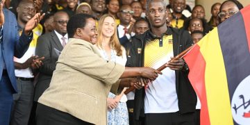 PRIME MINISTER ROBINAH NABBANJA FLAGS OFF TEAM UGANDA FOR 2026 COMMONWEALTH GAMES