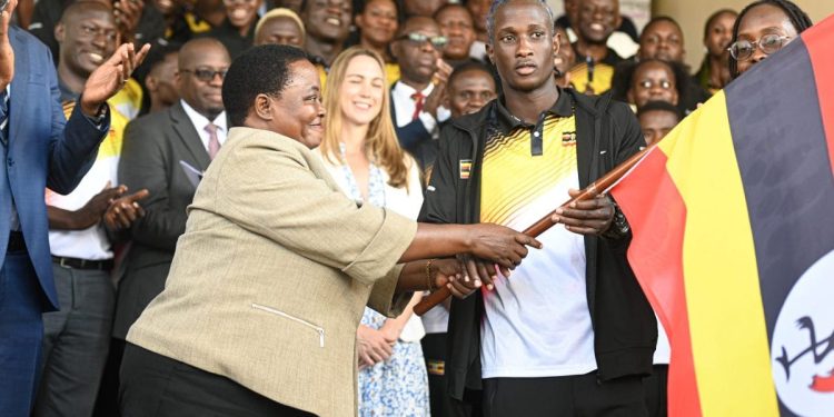 PRIME MINISTER ROBINAH NABBANJA FLAGS OFF TEAM UGANDA FOR 2026 COMMONWEALTH GAMES