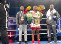 BOXING: CATHERINE NANZIRI BRINGS IT HOME