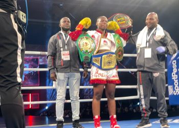 BOXING: CATHERINE NANZIRI BRINGS IT HOME