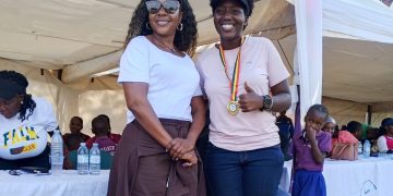 Rally Ace Susan Muwonge hails kids at St. Francis Nursery and Day Care Centre Buddo Sports Kids Olympics 2026