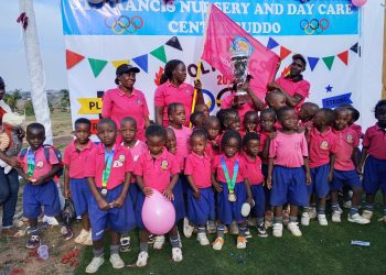 Fredah House wins Sports Day Competition at St. Francis Nursery and Day Care Centre Buddo