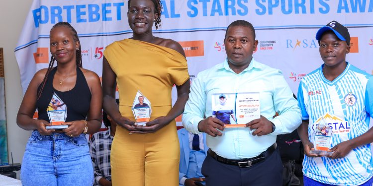 Fortebet Real Stars Awards:Nabukenya,Nyembo and Anyango triumph in August as Ayub Khalifa lifts Lifetime Achievement award