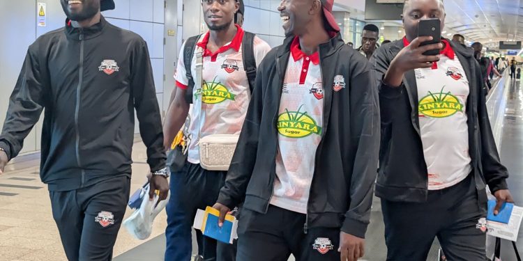 Kitara FC arrives in Cairo ahead of Sunday’s clash