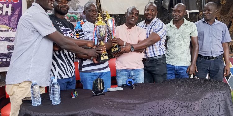 Southern Motor Club honors Dr.Nsereko Godfrey and JB Musisi for winning ARC 4 Title